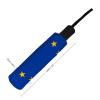 MNBVCR European Union Flag Automatic Open 3 Folds Umbrella Lightweight Portable Windproof Sun Rain Umbrella view 2
