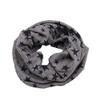 FJZAD Casual Boys and Girls Winter Warm Cotton Scarf Kids Unisex Scarf Scarf Star Print (Color : Gray) view 1