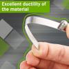 Moxweyeni 8 Pieces Push Button Spring Clips Tent Pole Clips Stainless Steel Kayak Paddle Spring Snap Fasteners Locking Tube Pin for Camping Kayak Paddle Tent Pole(Silver,8mm) view 4