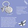 TIIMG Rising Phoenix Inspirational Gifts Phoenix Keychain New Beginning Jewelry Gift For Women Wife Lover (Phoenix whenever). view 2
