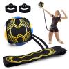 Cnuimb Volleyball Training Equipment Aid, Volleyball Practice Equipment, Solo Soccer Trainer for Practicing Serve, Setting, Spiking and Arm Swing Returns Ball After Every Swing, Beginner & Pro Gift