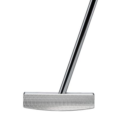 Bell III N-365 No-Offset Center Shaft Half-Mallet Golf Putter + Winn Dri-Tac Dark Gray Midsize Grip (Right, 40)