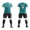 ORKY Boys Soccer Jersey, Custom Made Name Number Shirt for Girls Season Tournament, Quick Dry Kids School Team Uniform(Green 120cm) view 4