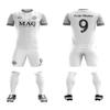 ORKY Boys Soccer Jersey, Custom Made Name Number Shirt for Girls Season Tournament, Quick Dry Kids School Team Uniform(White 160cm) view 4