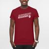 AS1343 - Indiana Hoosiers Warrior Slant T Shirt - 2X-Large - Cardinal view 4