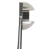 Bell III N-365 No-Offset Center Shaft Half-Mallet Golf Putter + Winn Dri-Tac Dark Gray Jumbo Grip (Right, 33) view 3