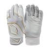 EvoShield Youth Khaos Batting Gloves - Team White, Large view 1