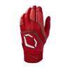 EvoShield Youth Khaos Batting Gloves - Scarlet, Medium view 2