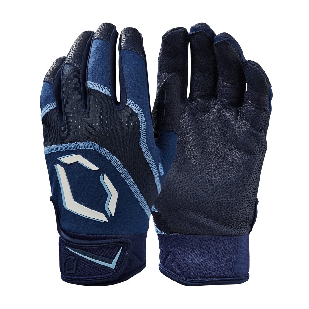 EvoShield Adult Khaos Batting Gloves - Navy