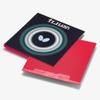 Butterfly Ilius S Table Tennis Rubber Sheet - Professional Long Pips Rubber Sheet - Available in 0.5, 1.1, and 1.3 Sponge Thicknesses - Red or Black - Made in Japan, ILS05RD view 2