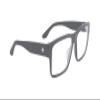 Spy Optic Cyrus, Square Glasses, RX Prescription Ophthalmic Eyeglass Frames - 60 Matte Gray view 3