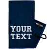 Wolf Golf Towels Custom Golf Towel | Personalized Golf Accessories for Men & Women | Add Your Text with Choice of Font and Thread Color view 1