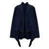 tuduoms Women's Vintage Cloak Steampunk Shawl Cape Wrap Wool Coat Cardigan Poncho Warm Winter Long Sleeve view 1