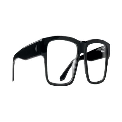 SPY Optic Cyrus, Square Glasses, RX Prescription Ophthalmic Eyeglass Frames - 58 Black