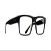SPY Optic Cyrus, Square Glasses, RX Prescription Ophthalmic Eyeglass Frames - 58 Black view 1