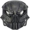 Airsoft Mask Skull Full Face Tactical Mask, with PC Lens Anti-Impact Dual Mode Wearing Design Adjustable Shoulder Strap, 21*12*23cm view 2