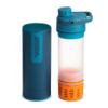 GRAYL UltraPress Water Purifier & Filter Bottle for Hiking, Backpacking, and Travel (Forest Blue) view 2