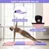BLKMTY Gymnastics Mat - 4'x6'x2" Folding Exercise Mat with Carrying Handles for Gymnastics, Yoga & Workout, CM view 3