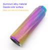 4 Pcs Bike Pegs Aluminum Alloy Bicycle Foot Pegs Dazzle Color Surface Anti-Skid Fit 3/8 inch Axles (100 x 28cm) view 3