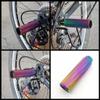 4 Pcs Bike Pegs Aluminum Alloy Bicycle Foot Pegs Dazzle Color Surface Anti-Skid Fit 3/8 inch Axles (100 x 28cm) view 4