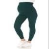 Leggings Depot Women's Maternity Leggings Over The Belly Pregnancy Casual Yoga Tights (Forest Green, Large) view 4