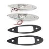 Navigation Light Marine Navigation L Pair LED Navigation Light Red Green Stainless Steel for Marine Boat 12V view 3