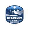 Heavenly Ski Resort, California 3 inch Sticker (Waterproof Vinyl Decal for Car, Water Bottle, Laptop, iPad, Window, Cooler, Luggage, Bumper, Toolbox, Locker), 3 inch (Blue) view 1
