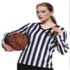 Women Sexy Referee Coustume Shirt Official Long Sleeve Basketball Football Hockey Soccer Dress Umpire Jerseys Waitress Umpire shirts view 1