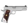 Cool Hand 1911 Wood Grips, Grips Screws Included, Full Size (Government/Commander), Checker Diamond Cut or w/White Pearl, Gold Eagle Medallions, Ambi Safety Cut view 3