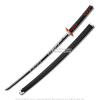 41 Munetoshi Steel Tanjiro Kamado Flame Demon Killer Nichirin Katana Samurai Sword Anime Cosplay Costumes view 4