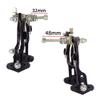 Mimoke 1 Pairs of C-Brake Caliper Brake Arm Bicycle Rim Brake Sets Front and Rear V-Brake with 70mm Pads Long Arm 110mm Aluminum Alloy (Style B) view 2
