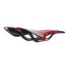 WALGUN WG1050 Full Carbon Saddle Road MTB Mountain Bike Seats for Men Women Lightweight 3k Carbon Bicycle Saddle 143mm with Oval 7 * 9mm Carbon Rail Bike Saddles (Red Logo) view 3