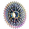JFOYH Ultralight 11 Speed Cassette for Road Bike 11-34T Compatible with Shimano and Sram Standard HG Hub Driver, Original Gift Box Packing-Rainbow view 1