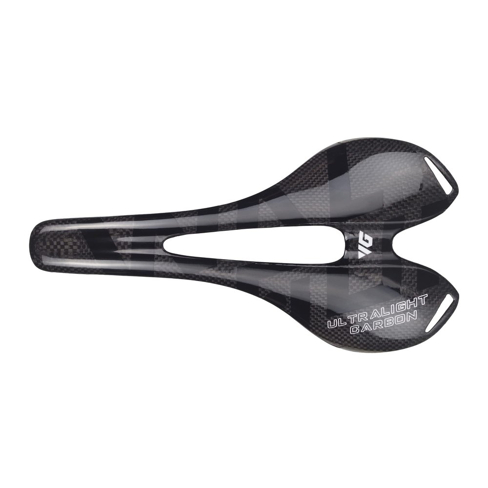 WALGUN WG1050 Full Carbon Saddle Road MTB Mountain Bike Seats for Men Women Lightweight 3k Carbon Bicycle Saddle 143mm with Oval 7 * 9mm Carbon Rail Bike Saddles (Black Logo)