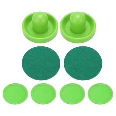 Bnineteenteam Table Hockey Pushers Pucks Set, 96mm/3.8in Hockey Pusher Replacement for Game Tables Goalies Header Kit