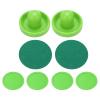 Bnineteenteam Table Hockey Pushers Pucks Set, 96mm/3.8in Hockey Pusher Replacement for Game Tables Goalies Header Kit