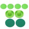Bnineteenteam Table Hockey Pushers Pucks Set, 96mm/3.8in Hockey Pusher Replacement for Game Tables Goalies Header Kit view 2