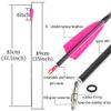 SHARROW 33 inch Carbon Arrow Hunting Arrows 400 Spine with 100 Grain Removable Tips for Archery Compound & Recurve & Traditional Bow Hunting Practice Shooting 6/12pcs (12pcs, Pink) view 4