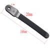 UP100 1 Pair & 2PCS Length 6.5 Inch Snowboard Binding Toe Ladder Straps Plastic Black view 3