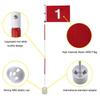 KINGTOP Pro Golf Flagstick with USA Golf Flag, Putting Green Flags Hole Cup Set, 6 Feet, Golf Pin Flags for Driving Range Backyard, 5-Section Design, Additional 2 Flags Replacement, 2-Pack view 4
