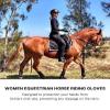 Thapower Women Horse Riding Gloves Lady Equestrian Gloves Summer Winter Outdoor Sports Horseback Riding Glove Cycling Biking Driving Gardening Mittens view 2