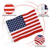 KINGTOP Golf Flagstick with USA Golf Flag, Putting Green Flags Hole Cup Set, 6 Feet in Height, Golf Pin Flags for Driving Range Backyard, 5-Section Design, Additional Putting Green Replacement, 2-Pack view 2