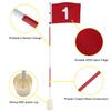 KINGTOP Golf Flagstick with USA Golf Flag, Putting Green Flags Hole Cup Set, 6 Feet in Height, Golf Pin Flags for Driving Range Backyard, 5-Section Design, Additional Putting Green Replacement, 2-Pack view 4