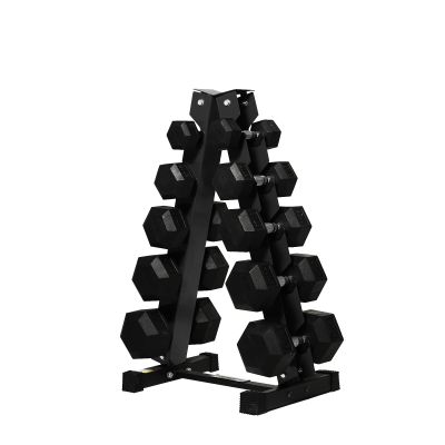 RITFIT 180-780LB Rubber Hex Dumbbells Set with Optional Dumbbell Rack, Multi Weight Set to Choose, Ideal for Home Gym and Fitness