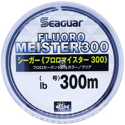 Kureha Seaguar Fluoromeister 300 5lb (No. 1.2), 328.1 yd (300 m), Clear