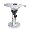 NORTHCAPTAIN Adjustable Aluminum Marine Boat Seat Pedestal with Slide,Silver view 1