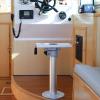 NORTHCAPTAIN Adjustable Aluminum Marine Boat Seat Pedestal with Slide,Silver view 2