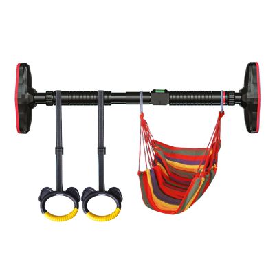 Pull Up Bars Portable Fitness Horizontal Bar, Pull-up Bar in The Home Office Can Be Adjusted 71-150cm, for Strength Training of Indoor Door Frame Garage, Load 300kg (Color : Style4, Size : 71-96cm)