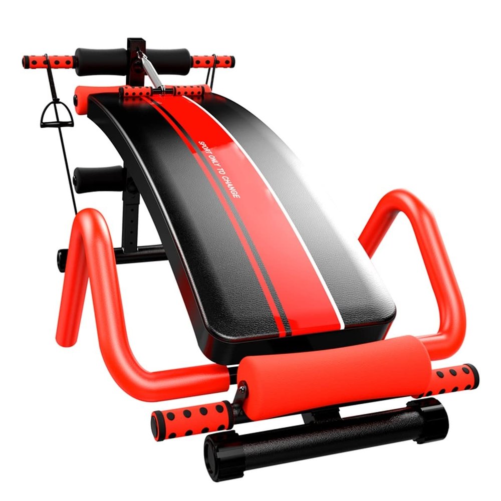 Sit-up Board Sit-ups Fitness Equipment Home Multi-function Abdomen Machine Fitness Chair Abdominal Board Dumbbell Bench Abdominal Crunch Exercise Board