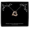 Nanny Gifts, Sunflower Necklace, for The Babysitter, Appreciation for Daycare Provider - Love Dancing Necklace view 1